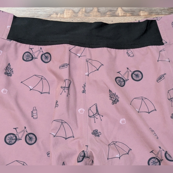Wild Rye Women's Ruby Mountain Bike Shorts Camp Mauve Size 14 - Picture 5 of 14